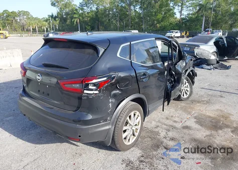2022 Nissan Rogue Sport S Fwd Xtronic Cvt from USA, damaged, VIN JN1BJ1AV7NW340713